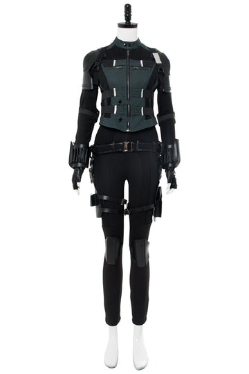Avengers 3 :Infinity War Black Widow Natasha Romanoff Outfit Cosplay Costume whole set